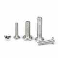 Nickel Plated Carbon Steel M2 M2.5 M2.6 M3 M4 M5 Cross Recessed Phillips Chess Head Machine Screw